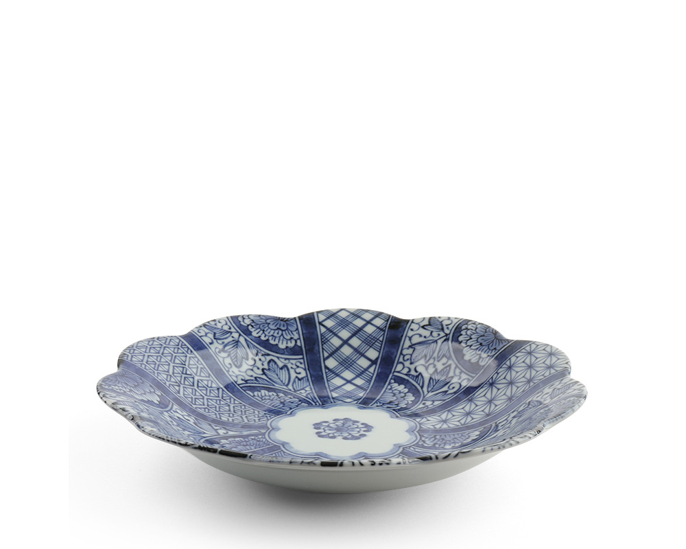 Blue Nishiki 8.5" Serving Plate