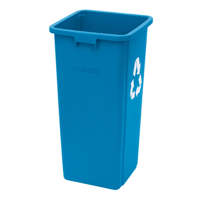 Winco PTCS-23L 23 Gallon Trash Can
