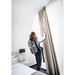 Karcher BVL 5/1 Bp vacuuming hotel room curtains