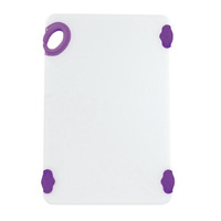 Winco CBN-1218PP 12" X 18" X 1/2" Thick STATIKBoard™ Cutting Board
