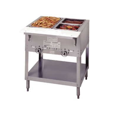 Duke 302 Two Well Aerohot Gas Steam Table