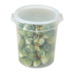 Cambro Translucent 4 qt. Round Food Storage Containers