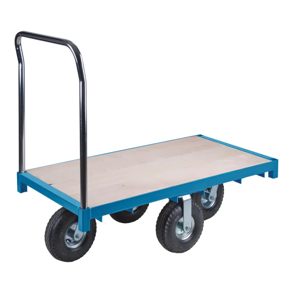 Platform Truck - 48" x 30" - 1200 lb Capacity - Wood - Diamond Tilt