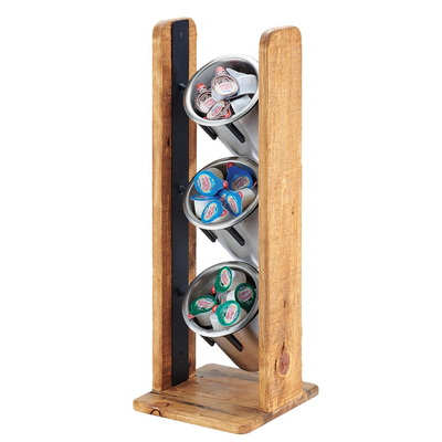 Cal-Mil 3411-99 7-1/4"W x 7-3/4"D x 20-1/2"H Madera Cylinder Display