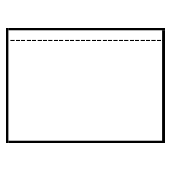 Packing List Envelope - 5.5" x 7.5"