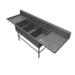 John Boos 3PB24-2D24 Pro Bowl 123 in. 3-Compartment Sink