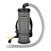 Karcher BV 7/1 HEPA backpack vacuum with hose, front view