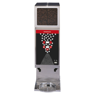 Grindmaster-Cecilware 250-3A (3) Portions For Each Hopper (2) 5.5 Lbs Removable Hoppers Automatic Portion Control GRINDMASTER 250 Series Food Service Coffee Grinder