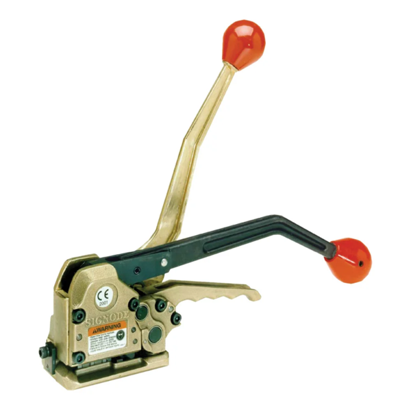 Sealless Strapping Tool - Steel - 1/2" to 3/4" Strap Width - Manual