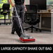 Sanitaire SC679K in use, large shake-out bag