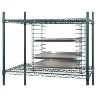 Focus FWTS12CH Wire Tray Slides 12 Tray Capacity Chromate Finish