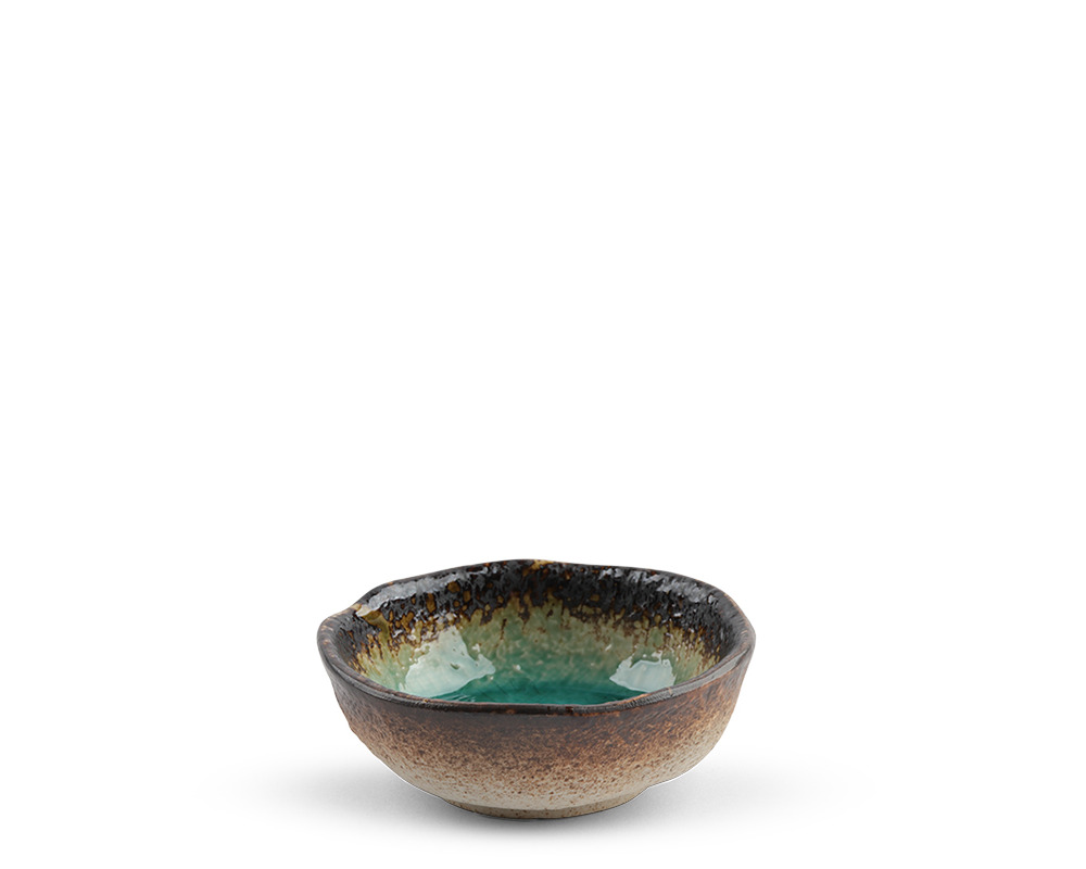 Kosui Green 3.25" Round Dish