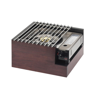 Cal-Mil 1556-52 14"W x 14-1/2"D x 7-1/2"H (Butane burner not included) Westport Butane Stove Frame Only