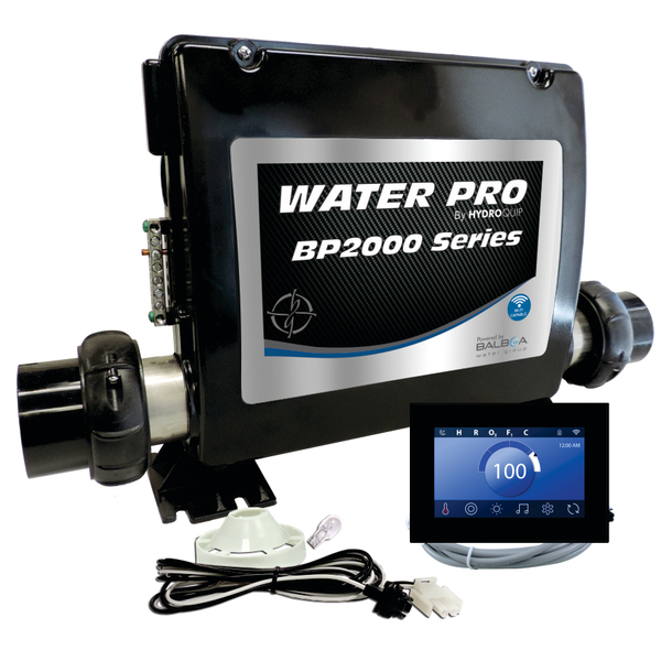 Water Pro BP2000 Series Retro Fit Spa Control 5.5kW Fixed Heater SpaTouch3 Panel 50-BP2-ST3-55