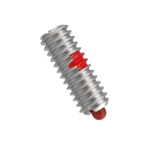 Carr Lane CL-43-SSPN-1 Short Spring Plunger, Heavy Force - Stainless Steel with Delrin® Nose