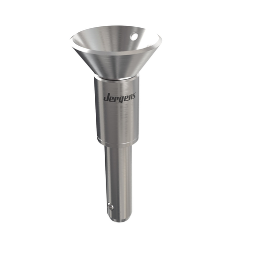 Jergens 853032 KLP, Recessed Button, 8MM X 70 SS