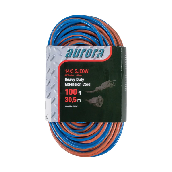 Extension Cord - 100' - 14/3 Gauge - All-Weather TPE