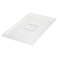 Winco SP7100S 1/1-Size Solid Food Pan Cover