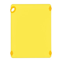 Winco CBK-1824YL 18" X 24" X 1/2" Thick STATIKBoard™ Cutting Board