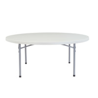 NPS BT71R NPS® 71" Heavy Duty Round Folding Table