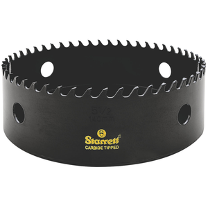 STARRETT CT512 5-1/2'' (140mm) Triple Chip Tungsten Carbide Hole Saw
