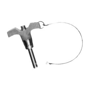 Carr Lane CL-3-BLHT-0.75-S-C T-Handle Heavy-Duty Ball Lock Pin w/ Cable Assembly