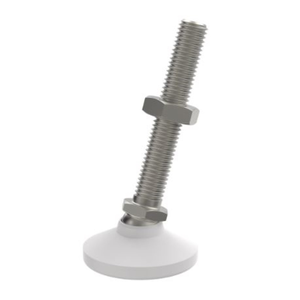 Carr Lane CL-10-SLFN-4-S Stud Leveling Foot (Stainless Steel with Delrin® Pad)