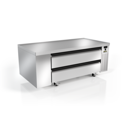 Silver King SKRCB60H-RDUS10 (2) Drawers 60"W One-Section High Ca