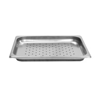 FSE STPA3121PF Perforated Steam Table Pan, 1/2 Size 1.25" 24 ga.