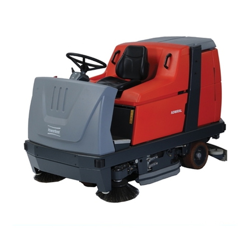 Demo Powerboss Admiral 38C Battery Sweeper Scrubber