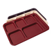 Cook's Brand 630-400 6-Compartment Food Trays