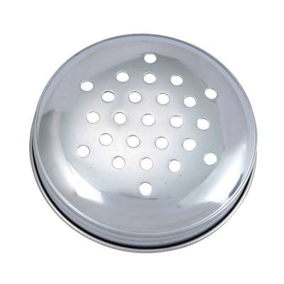 Winco G-103C Stainless Steel Cheese/Spice Shaker Perforated Top