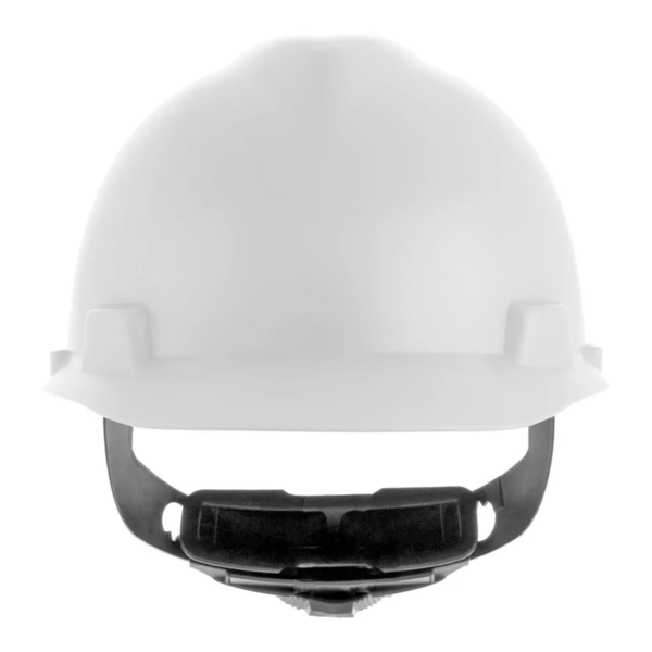 Hard Hat - V-Gard® - Ratchet Suspension - Non-Vented - White