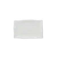 Thunder Group 24120WT 111/4" x 71/4" x 1" Wavy Rectangular Plate