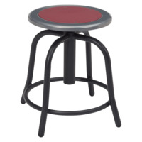 NPS 6818-10 NPS® 18”-25” Height Adjustable Designer Stool