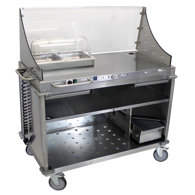 Cadco CBC-DC-LST Mobile Demo/ Sampling Cart Large