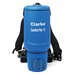 Clarke Comfort Pak 10 backpack vacuum, front view