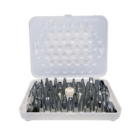 Winco CDT-52 Cream Nozzle Set 52-Piece