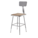 NPS 6218H NPS® 19"-27" Height Adjustable Heavy Duty Steel Stool