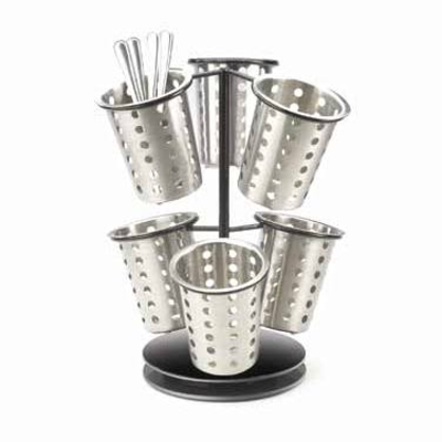 Cal-Mil 1227-13 12"W x 12"D x 15-1/4"H Cutlery Holder