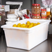 Carlisle 1064302 18" x 26" x 12" Food Storage Box 16.6 gal - Whi