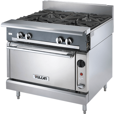 Vulcan V6B36S 6-Burner Heavy Duty Gas Range