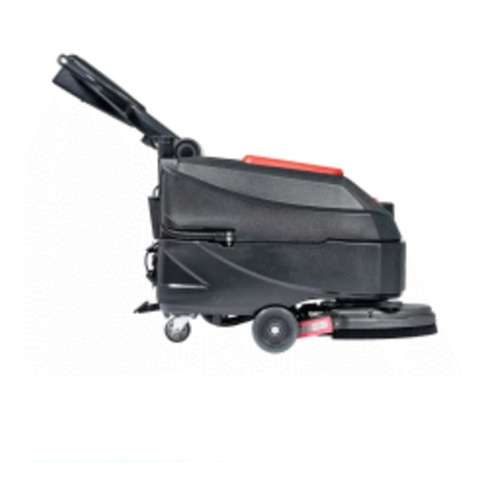Viper AS4325B battery disc scrubber, right side view