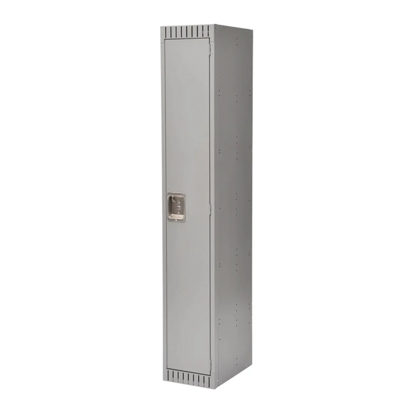 Locker - Steel - Riveted - Heavy-Duty - 12" x 18" x 72" - Single Tier - 1 Door