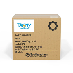 Tacony - 90682 - Wand,Wet/Dry,1-1/2 Inch,2-PC Wand,Aluminum,For Use with Taskforce & CFV Models