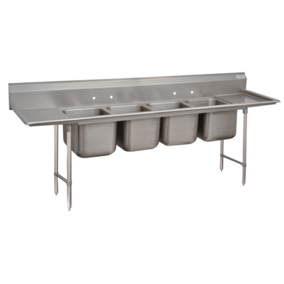 Advance Tabco 94-4-72-18RL Regaline Sink 4-Compartment