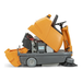 Taski Balimat 6500 High Dump Walk-Behind Sweeper - detail