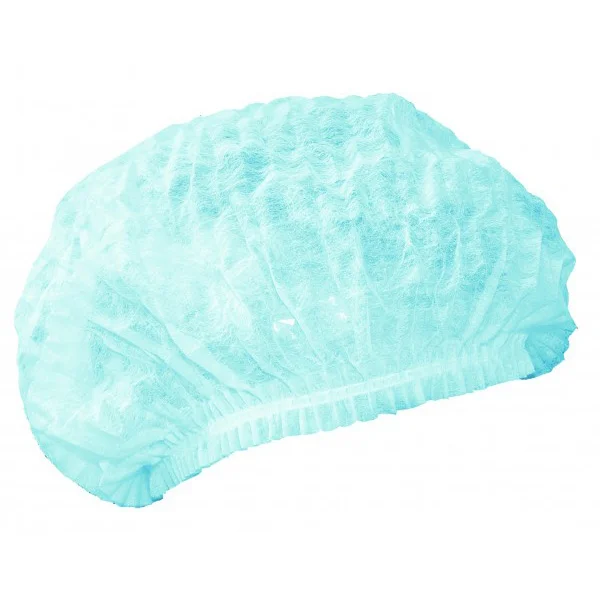 Bouffant Cap - Pleated - Polypropylene - 21" - Blue - Cova-Cap™