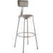 NPS 6430B NPS® 30" Heavy Duty Vinyl Padded Steel Stool with Back