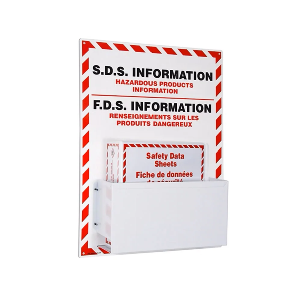 SDS Information Station - 18" x 24" - Single Binder